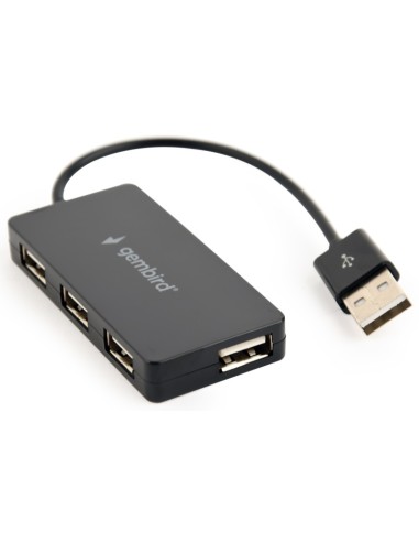 HUB USB 4 PUERTOS USB 2 0 UHB-U2P4-04 GEMBIRD