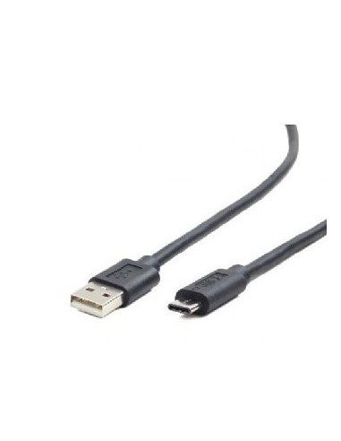 CABLE USB A/M - USB C/M 2 0  1M  GEMBIRD NEGRO