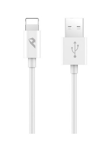 CABLE DATOS USB IPHONE7 LIGHTNING  1M  HOME BLANCO