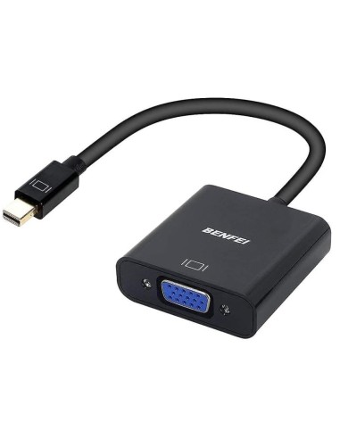 ADAPTADOR MINI DISPLAYPORT/M - VGA/H  20cm 