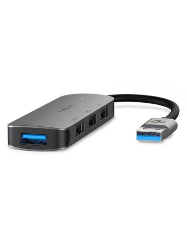 HUB USB 4 PUERTOS USB 3 0 CCGB61210GY01 NEDIS