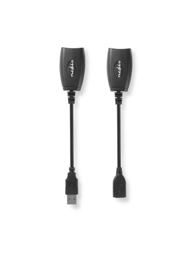 PROLONGADOR RJ45-USB POR CABLE UTP  50M  NEDIS