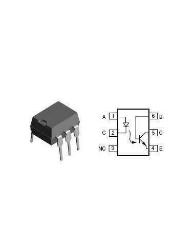 CIRCUITO INTEGRADO OPTOACOPLADOR CNY75C