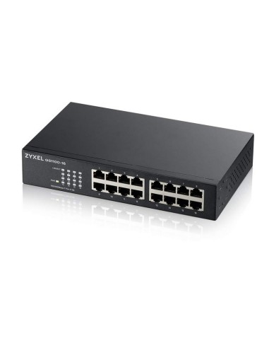 SWITCH 16 P  RJ45 GIGABIT ZYXEL GS1100-16 V3