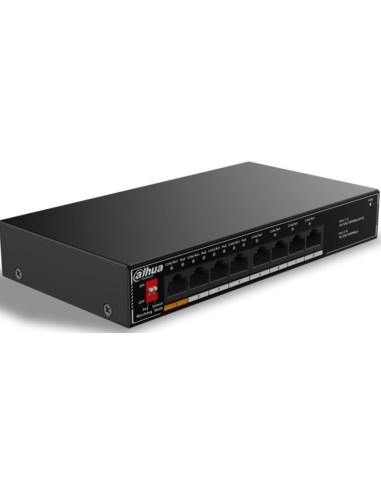 SWITCH 8 P  RJ45 POE GIGABIT DAHUA DH-SG1008LP