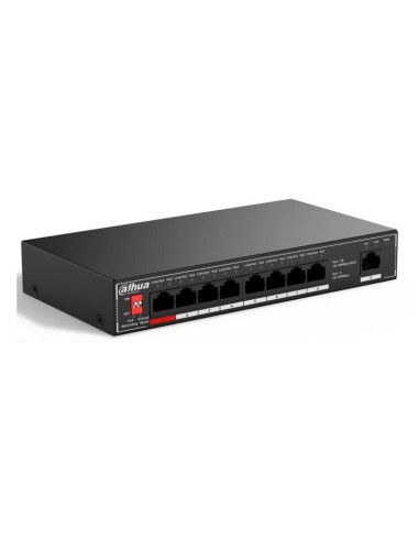 SWITCH 9 P  RJ45 POE 10/100Mbps DAHUA DH-SF1009P