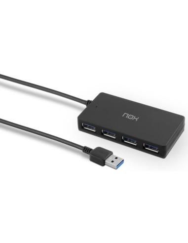 HUB USB 4 PUERTOS USB 3 0 NXLITEHUBONE NOX