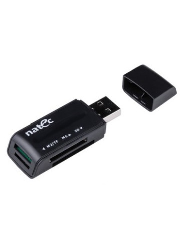 LECTOR DE TARJETAS TODO EN 1 USB 2 0 ANT 3 NATEC