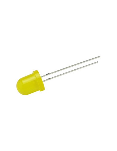 DIODO LED STANDARD 8MM AMARILLO