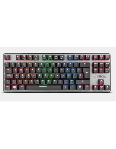 TECLADO GAMING RETROILUMINADO KROM KERNEL TKL NEGR