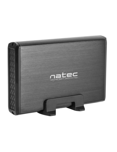 CARCASA HDD EXTERNO 3 5  SATA/USB 3 0 ALUMI NATEC