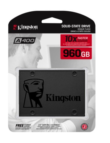 DISCO DURO SSD SATA III 960GB A400 KINGSTON