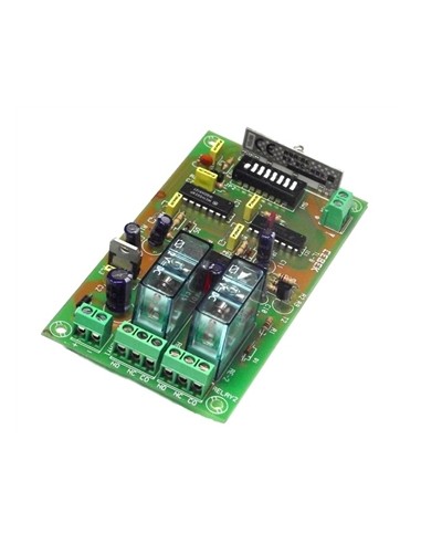 TELEMANDO RECEPTOR  2C 12V CEBEK