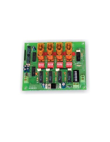 TELEMANDO RECEPTOR 4C 12V CEBEK