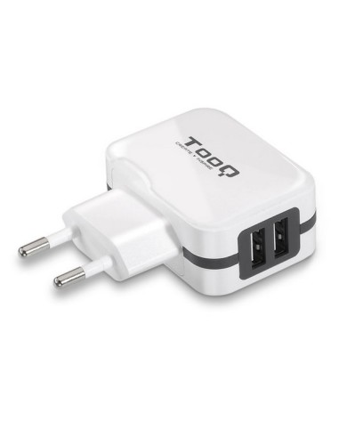 CARGADOR RED 2 USB 3 4A TOOQ BLANCO