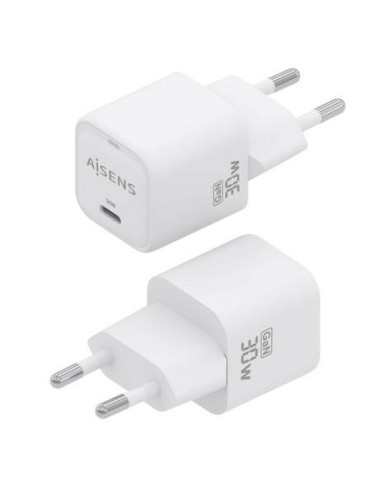 CARGADOR RED 30W USB  C  3A AISENS BLANCO