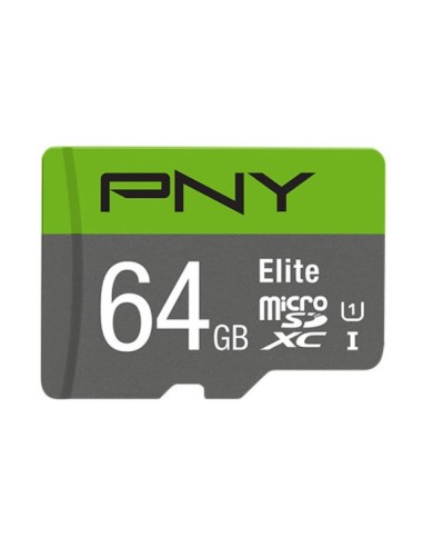 TARJETA MEMORIA MICRO SD 64GB CLASE 10 PNY