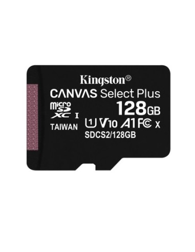 TARJETA MEMORIA MICRO SD 128GB CLASE 10 KINGSTON