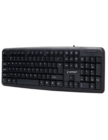 TECLADO USB GEMBIRD KB-U-103-PT NEGRO