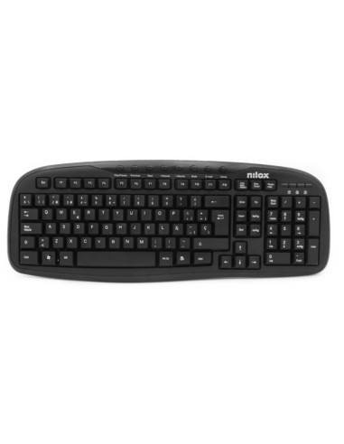 TECLADO USB NILOX NXKBE000001 NEGRO