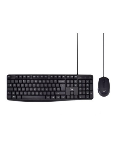 TECLADO   RATON USB EWENT EW3007