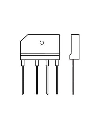 PUENTE RECTIFICADOR 1000V 35A PEINE