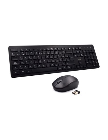 TECLADO   RATON INALAMBRICO EWENT EW3256