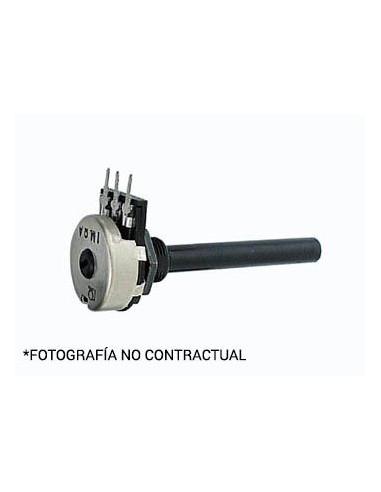 POTENCIOMETRO LOGARITMICO METALICO 100Ohm