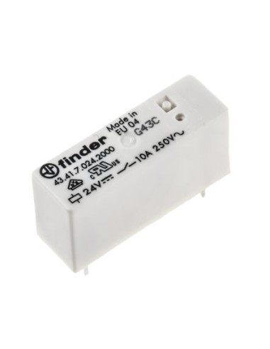 RELE FINDER S43 24V DC 1C 10Amp  43 41 7 024 2300