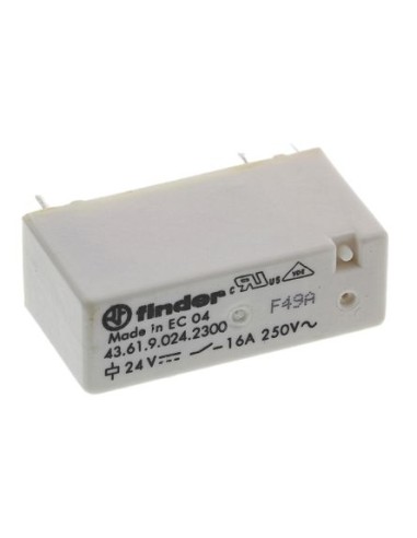 RELE FINDER S43 24V DC 1C 16Amp  43 61 9 024 2300