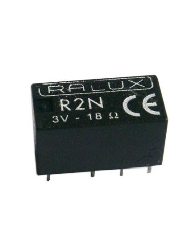 RELE RALUX MODELO R2N 9V DC 2C  0 5W 160 Ohm