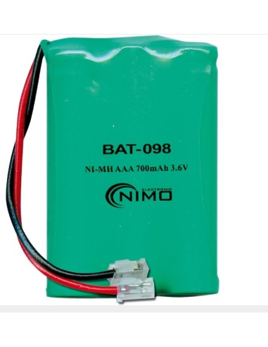 BATERIA TLF INALAMBRICO 3 6V 700mA AAAX3 NIMH