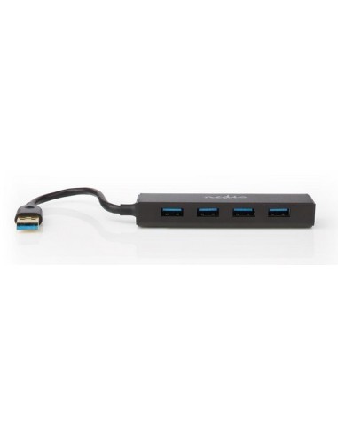 HUB USB 4 PUERTOS USB 3 0 UHUBU3410BK NEDIS