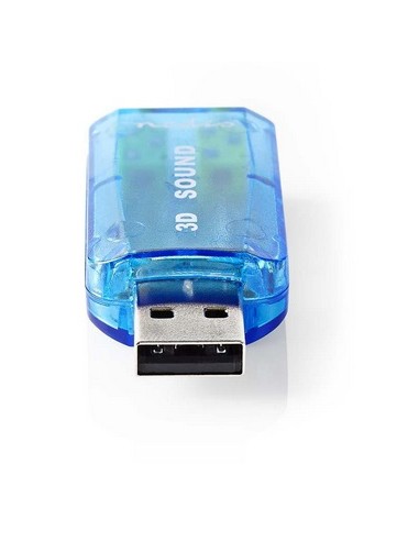 CAPTURADORA DE SONIDO 5 1 POR USB 2 0 3D NEDIS