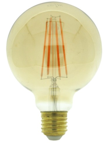 BOMBILLA LED VINTAGE DECORATIVA GLOBO E27 7W DH